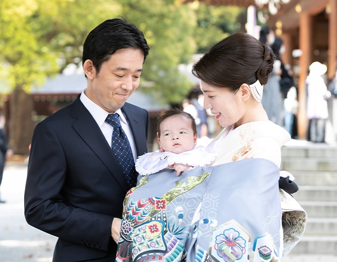 家族との思い出を彩り、一家の主としての自覚を高める一着に