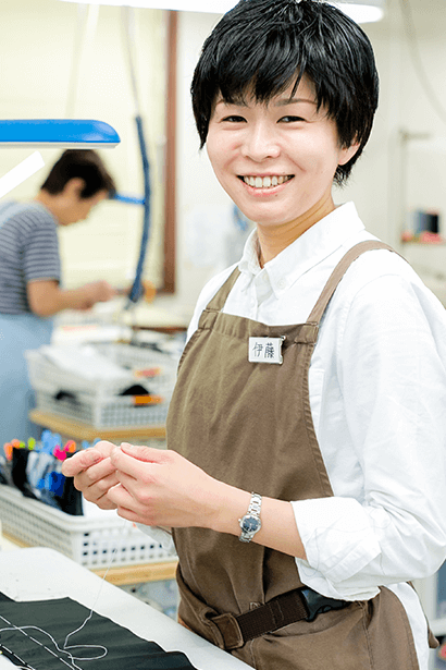 一生の仕事にできると思ったのが縫製職人でした(伊藤陽子)