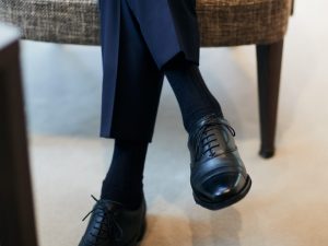 オーダースーツ・フルオーダースーツ・50代・ロングホーズ