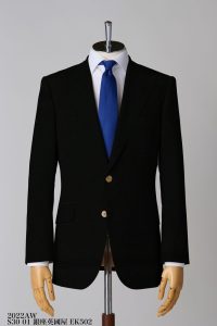 オーダースーツ・フルオーダースーツ・銀座英國屋・黒礼服地