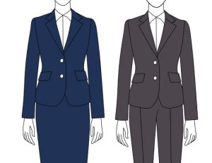 インターンシップの服装はスーツ?選び方や着こなし例を紹介、インターンシップのスーツの選び方、レディーススタイル