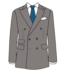 フラワーホールとは?スーツの胸元を上品に整える使い方を解説、フラワーホールの位置はスーツによって違う?ダブルブレスト